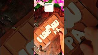 Chocolate 🍫 yt dairymilk cadbury diy father papa food trending shorts youtubeshorts [upl. by Anorahs]