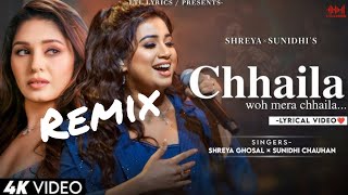 Chhaila Special Remix  Shreya Ghoshal x Sunidhi Chauhan Salim Sulaiman Shraddha Pandit Bhoomi 2024 [upl. by Anytsirk714]