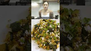 Alia Bhatt’s South Indian Style Zucchini Sabji Recipe aliabhatt zuchinni shorts [upl. by Howlan48]