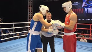 Finals YM92kg MALEKKHATABI AMIRREZA IRI vs MAMASOLIEV KHALIMJON UZB  IBA YWCHs Budva 2024 [upl. by Evander]