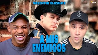 🇨🇺 CUBANOS REACCIONAN a Valentín Elizalde  A Mis Enemigos Lyric Video 🇲🇽 [upl. by Ditmore48]