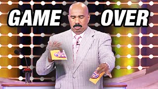 Family Feud WRECKS Steve Harvey 1st season marathon [upl. by Ecitnirp]