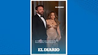 ¿Jennifer Lopez y Ben Affleck están por divorciarse 💔 El Diario [upl. by Willard]