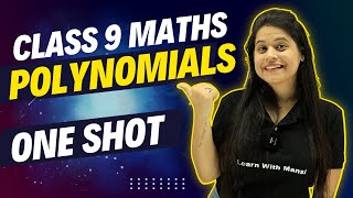 Polynomials  One Shot  Class 9 Math [upl. by Sidras]