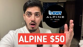 Why ALPINE is up 🤩 ALPINE Alpine F1 Team Fan Token Crypto Token Analysis [upl. by Marr]