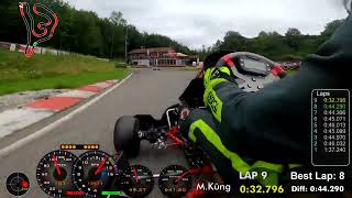 Karting Ampfing DE 2024  4 Saisonlauf 2 Rennen  KCS  KZ2  Parolin  TM KZR1 [upl. by Nwadahs]