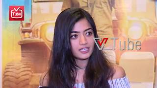 Rashmika Mandanna Talks About Anjaniputra Kannada Movie [upl. by Eelrebmyk254]