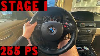 BMW E91 STAGE 1 Wie SCHNELL ist ein GECHIPTER 325d POV [upl. by Veronique503]