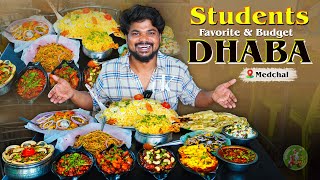 Students Favorite amp Budget DHABA  New Bawarchi Family Dhaba  Ft5monkeys Food [upl. by Scarface363]