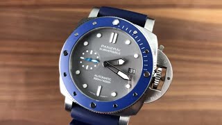 Panerai Luminor Submersible 3 Days PAM00959 Panerai Watch Review [upl. by Gennaro]