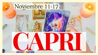 CAPRICORNIO quotUn TRIUNFO Que No VISTE Venir Tarot NOVIEMBRE 1117 [upl. by Nogem825]