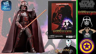 Star Wars The Black Series Darth Vader Revenge of the Jedi Action Figure Unboxing [upl. by Alegnave]