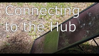 Connecting the 25 Watt solar panel to the Harbor Freight Universal Hub [upl. by Danby964]