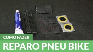 Como fazer o reparo do Pneu da Bicicleta [upl. by Ayanahs179]