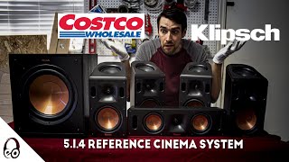 GAME CHANGER  Klipsch Reference Cinema System 514 with Dolby Atmos  OFFICIAL REVIEW  Costco [upl. by Badr931]