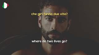 Due Vite  Marco Mengoni lyrics and translation [upl. by Tanya834]