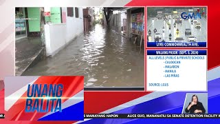 Camarines Sur isinailalim sa state of calamity dahil sa pinsala ng Bagyong Enteng  Unang Balita [upl. by Inaoj]