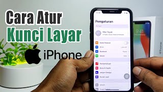 Cara Mengatur Kunci Layar Iphone  Aktifkan Lock Screen [upl. by Kerad]