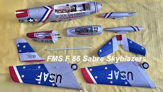 FMS F86 Skyblazers first look [upl. by Jaan]