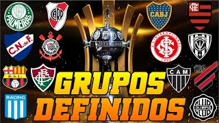 LIBERTADORES 2023  CONFIRA OS GRUPOS [upl. by Grantland]