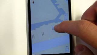 Google Maps Indoor Navigation demo [upl. by Monetta]