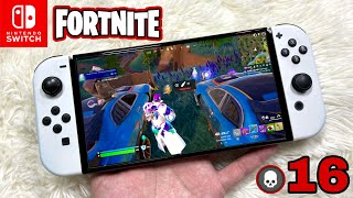 Fortnite on Nintendo Switch OLED EP196 [upl. by Lerad]