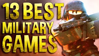 Top 13 Best Roblox Military games to play in 2021 [upl. by Krisha]