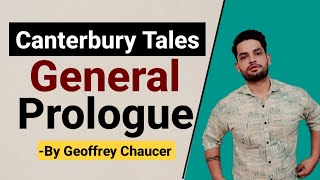 Canterbury Tales General Prologue By Geoffrey Chaucer in Hindi Summary [upl. by Dedie]