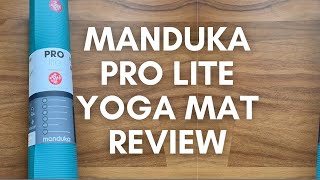 Manduka Pro Lite yoga mat review yoga yogamat [upl. by Possing893]