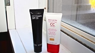 Revlon Age Defying CC Cream vs Bobbi Brown CC CreamGet Ready With Me [upl. by Ostap]