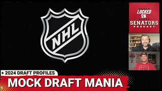 People Are Mad At Our NHL Mock Draft  2024 NHL Draft Rankings 7472 [upl. by Kciredor]