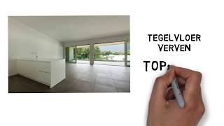 Tegelvloer Verven  Vloerverf Top3 Tips [upl. by Nimad]