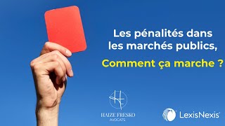 Les pénalités dans les marchés publics  Comment ça marche  Café Actu n°8 [upl. by Saree72]