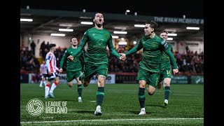 Goal Ruairi Keating vs Derry City 01032024 [upl. by Jorin]