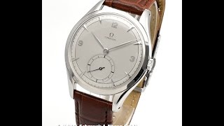 Omega Handaufzug Cal 265 Ref 25054 FM11119 [upl. by Fennessy920]