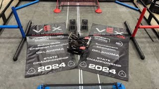 74074Y Oklahoma State Championship Recap  VEX Over Under [upl. by Aronson]