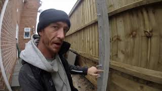 How to install a closeboard fence [upl. by Akiehsat]