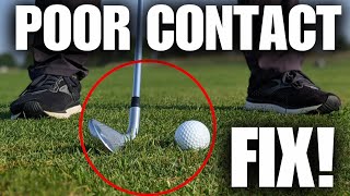 How to Stop Hitting Behind the Golf Ball Once and For All [upl. by Dedrick]