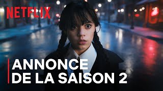 Mercredi  Annonce de la saison 2 VOSTFR  Netflix France [upl. by Rae508]