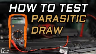 How To Test Parasitic Draw on a Car Battery [upl. by Mackey]