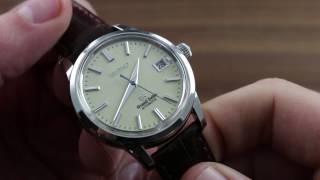 Grand Seiko SBGR061 Automatic Showcase Review [upl. by Sang204]