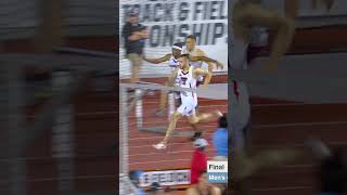 Quincy Halls 2019 400m hurdles comeback 😲 shorts [upl. by Nytsirk112]