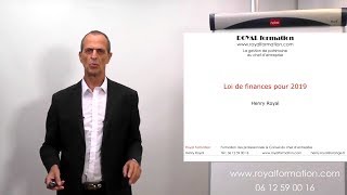 Loi de finances 2019 en vidéo [upl. by Woody808]