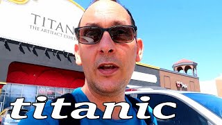 ASI ES VISITAR EL MUSEO DEL TITANIC EN EL 2021 EN ORLANDO FLORIDA EN ESTADOS UNIDOS [upl. by Enirhtak]