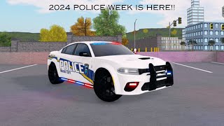 2024 POLICE WEEK ERLC Roblox [upl. by Ulda]