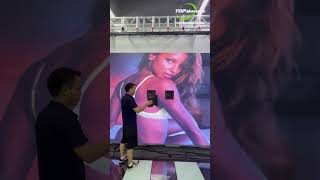 Amazing The LED display was fixed in a flash 🚀 LEDVideoWall LEDDisplay shorts [upl. by Arama]