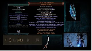 Frigid Bond  Dancing Dervish Occultist  Poe 324 Experimental Build Discussion [upl. by Aihgn109]