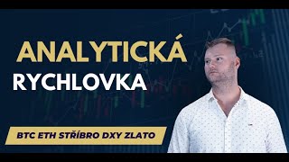 📈 Analytická rychlovka BTC ETH  ZLATO DXY STŘÍBRO [upl. by Mines]