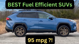 5 Most Fuel Efficient SUVs 2023 [upl. by Helbonna18]