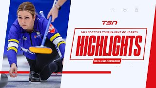 2024 SCOTTIES TOURNAMENT OF HEARTS HIGHLIGHTS Pool Play  Alberta vs Northern Ontario [upl. by Kylen838]